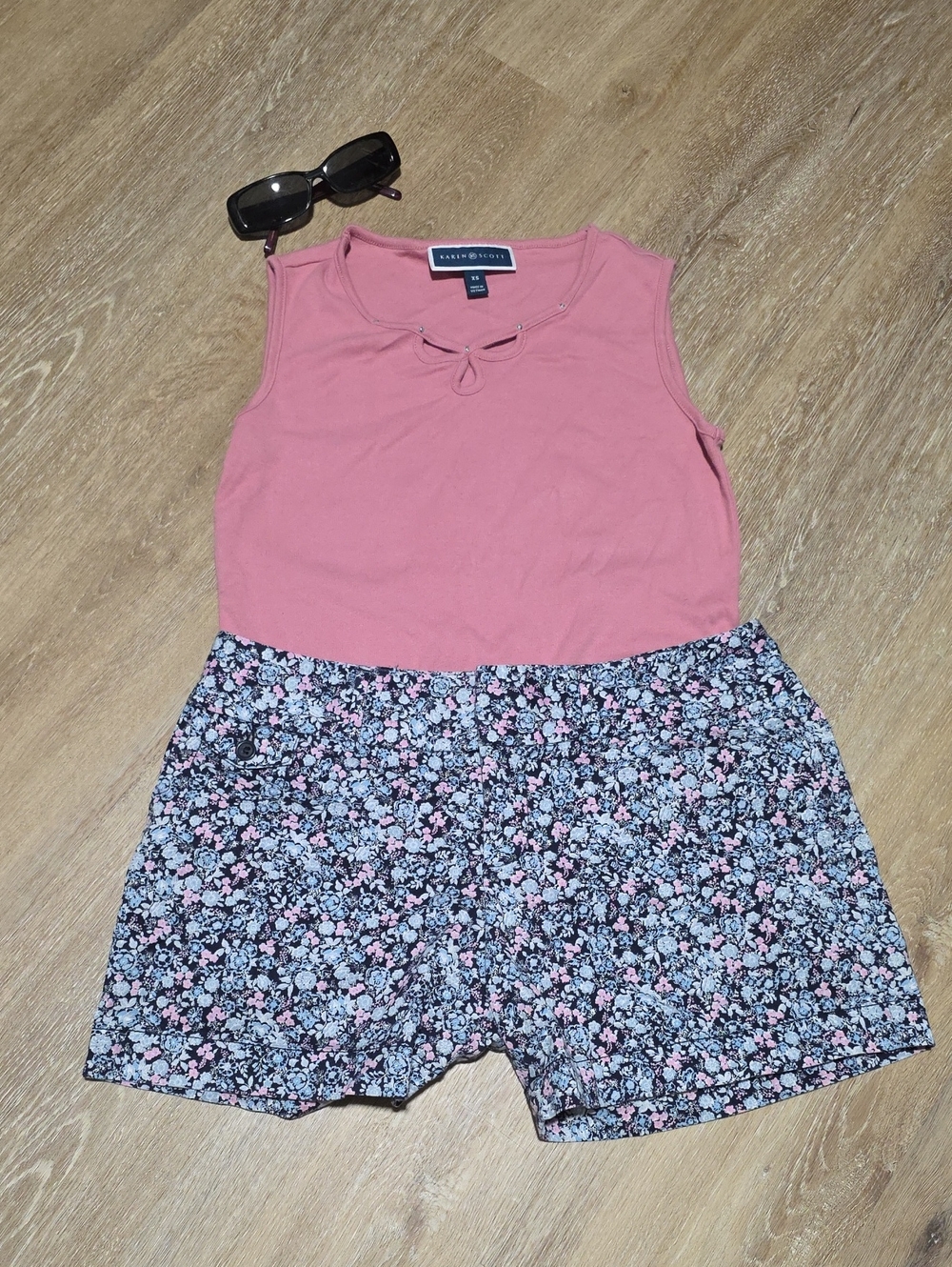 INC International Concepts Ditsy Floral Shorts